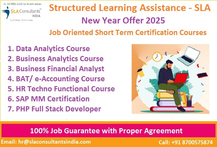 Business Analyst Course in Delhi, 110032,